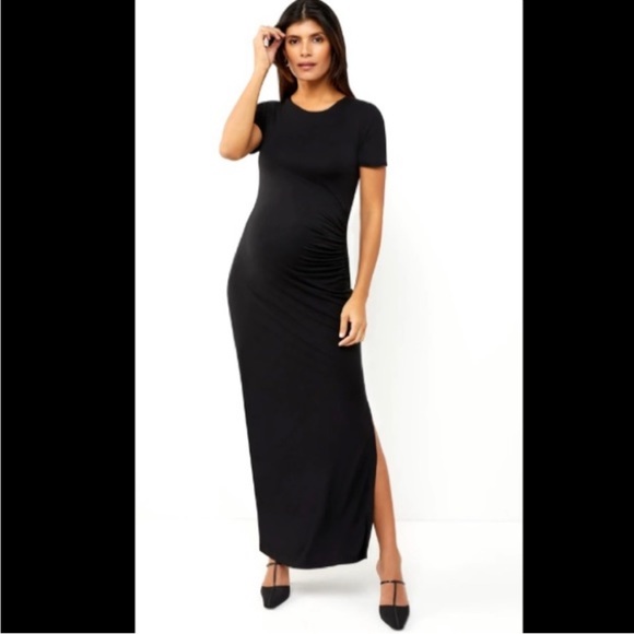 Brand new A Pea in a Pod Luxe Maternity Maxi Dress - Picture 1 of 3
